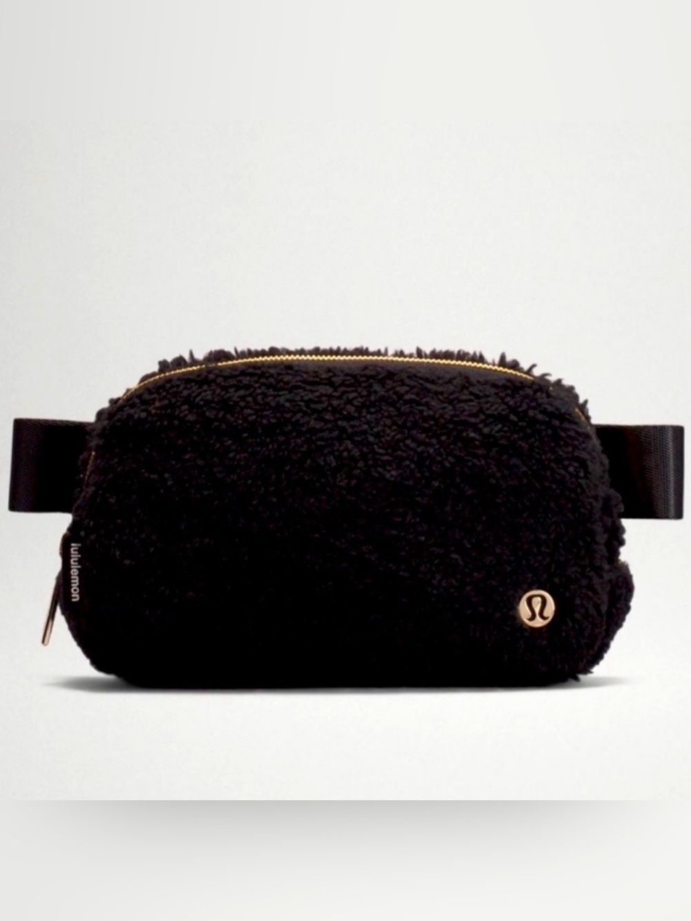 lululemon Black Sherpa Everywhere Belt Bag Fanny Pack Crossbody